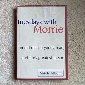 📚Hardcover Book 📚 Tuesdays with Morrie | By: Mitch Albom